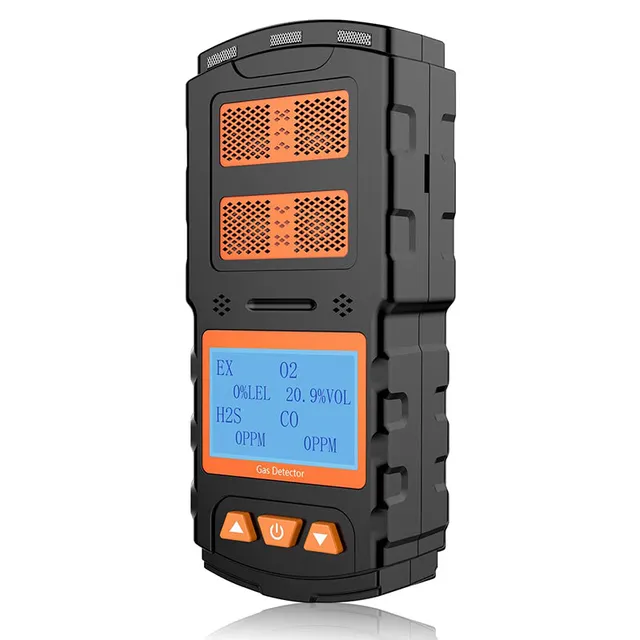 Tilswall X-4 Rilevatore Gas 4-in-1 Portatile LCD