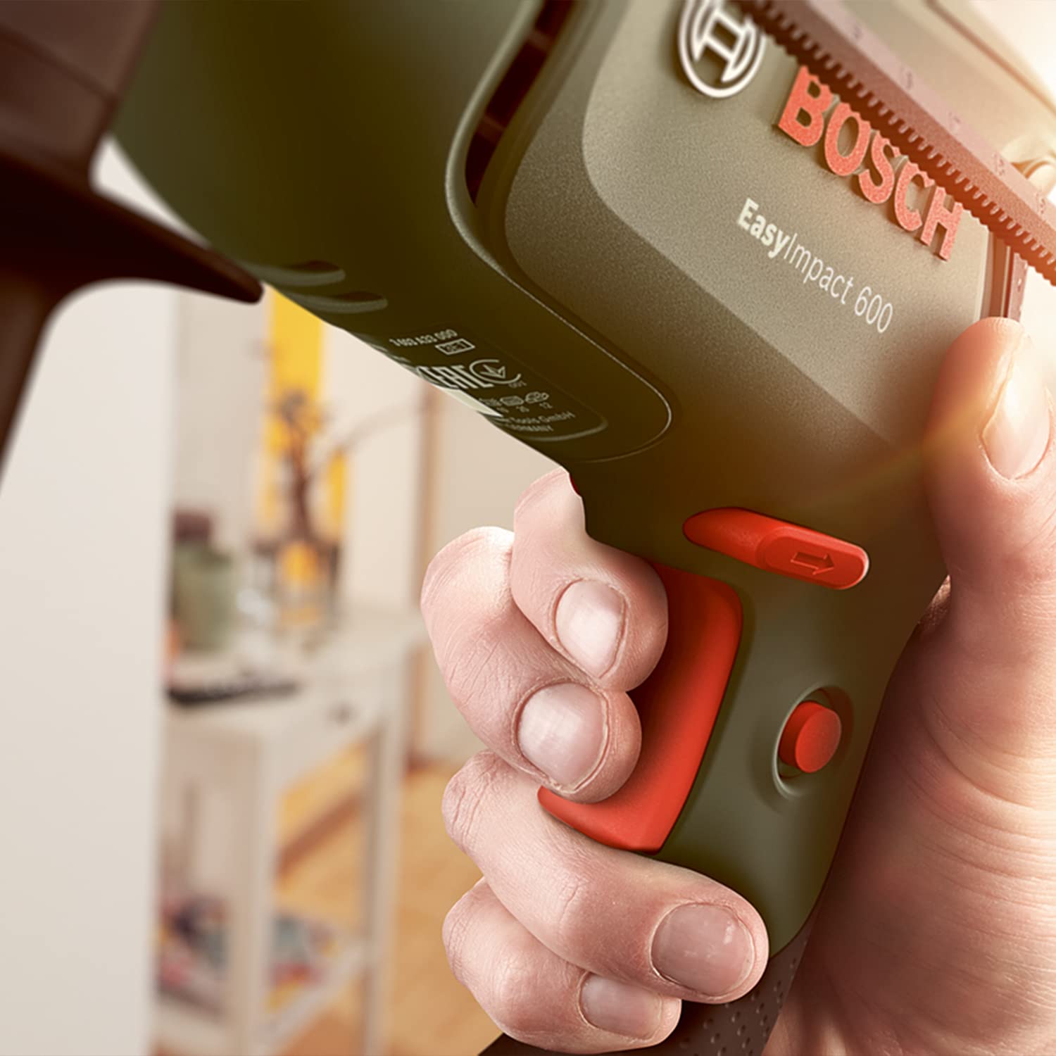 Bosch EasyImpact 600 trapano percussione 600W valigetta