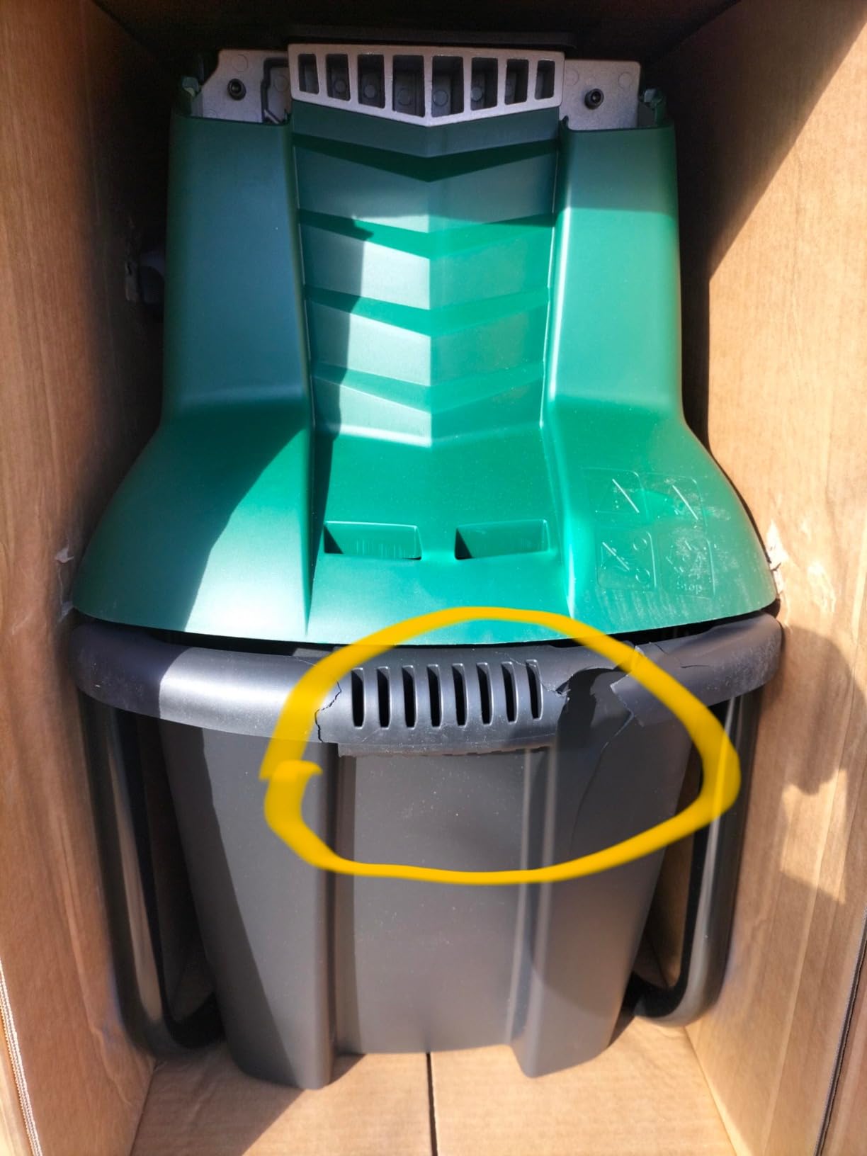 Bosch AXT 25 TC biotrituratore turbina con guanti XL