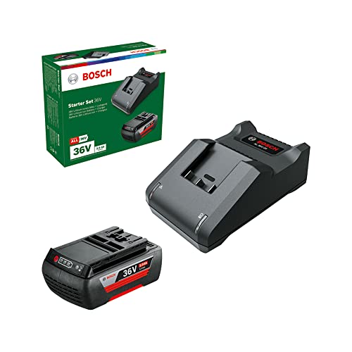 Bosch Starter Set 36V batteria 2.0Ah giardino 2 pezzi
