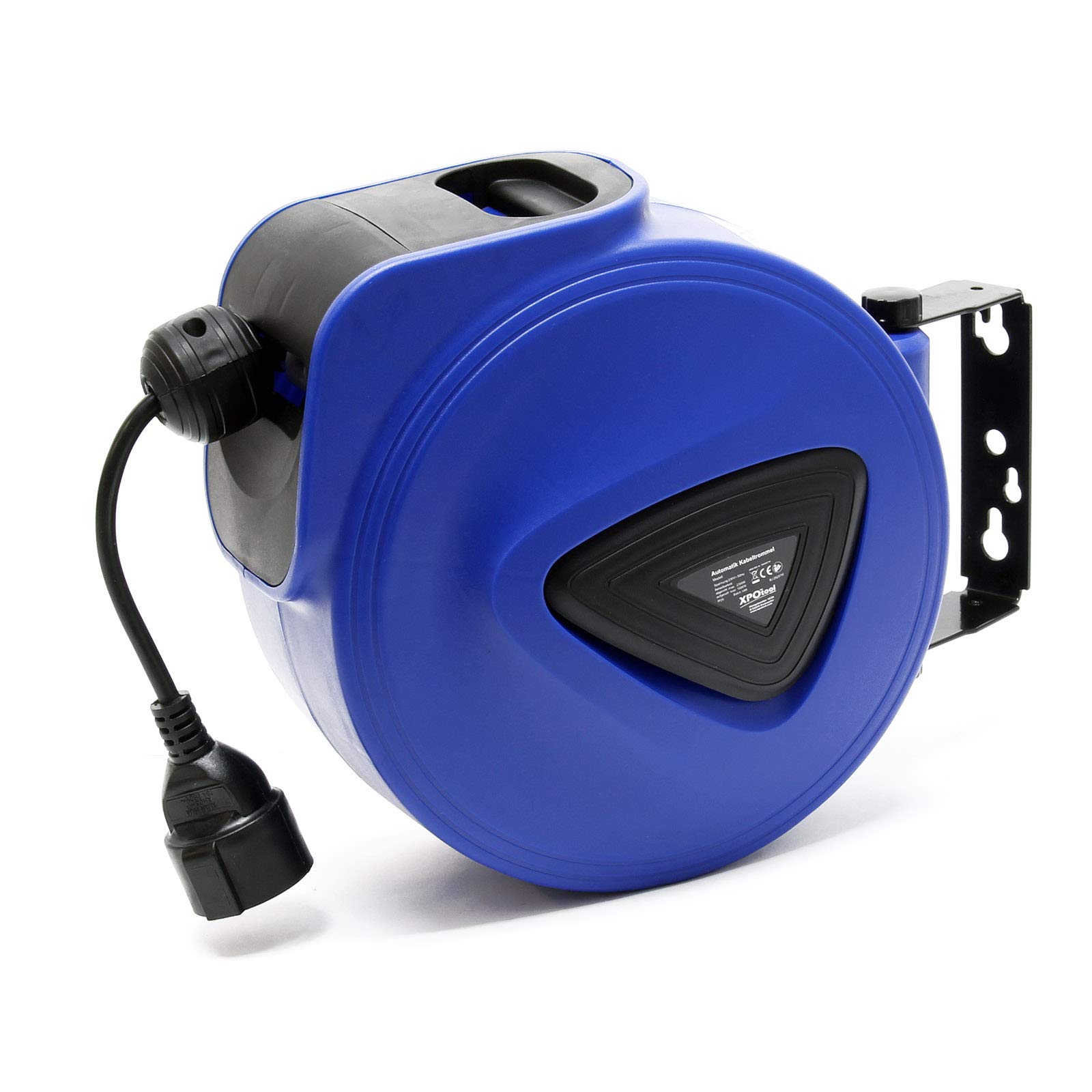 XPOtool Avvolgicavo Automatico 20 m Parete 180° 2300 W