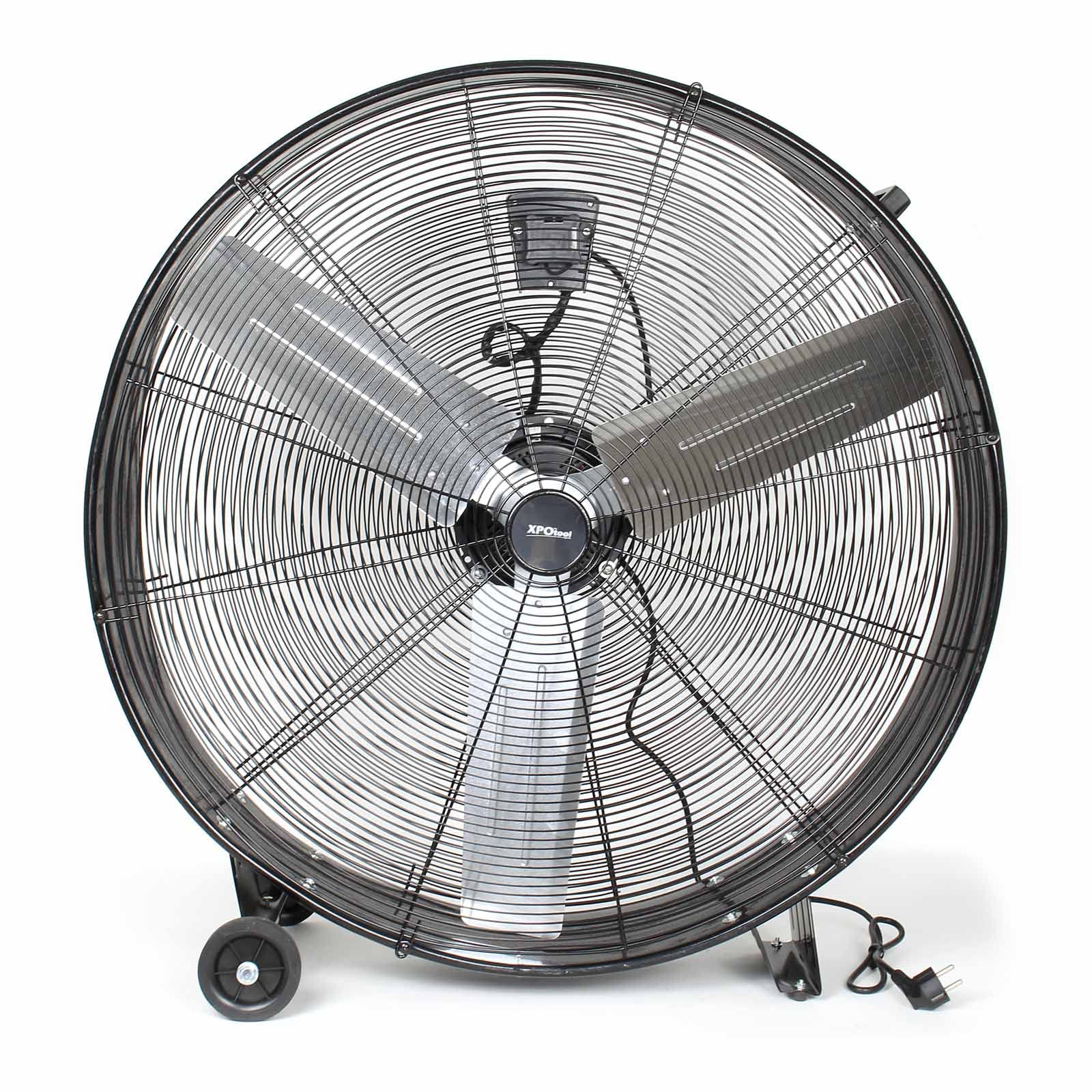 Wiltec Ventilatore industriale 90 cm 360 W 3 velocità