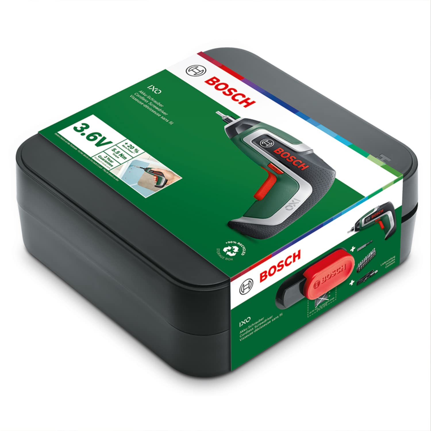 Bosch IXO 7 Avvitatore a Batteria con Valigetta 5,5 Nm