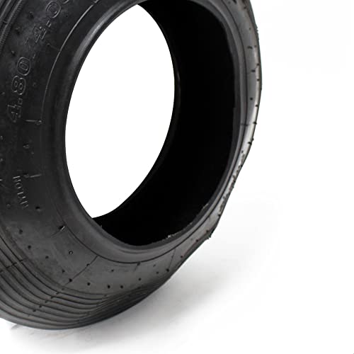 Wiltec Copertoni Ruota Carriola 3.50-8 130 kg Set 2 Pezzi Pneumatici