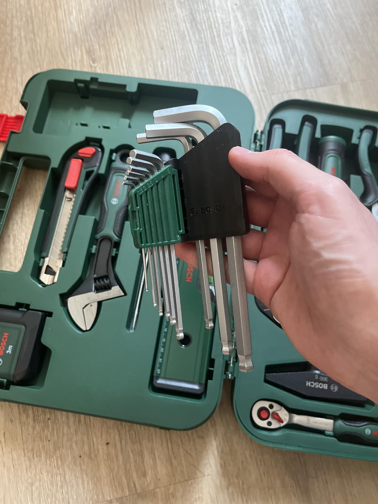 Bosch Advanced Set utensili manuali 52 pezzi valigetta