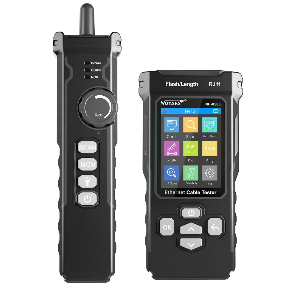 Tilswall Tester Cavi Rete LAN RJ45 Scanner IP PoE