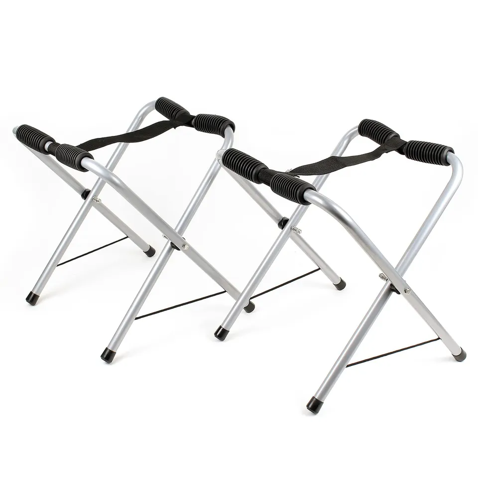 Wiltec Cavalletto Kayak Alluminio 370x330x410 mm 2 Pezzi