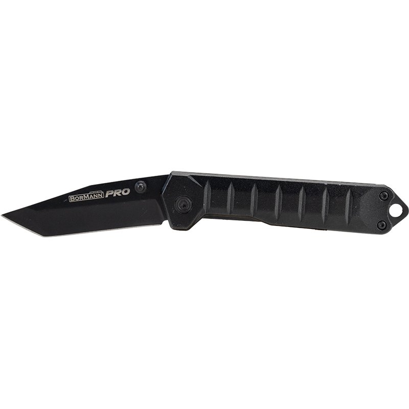 Bormann Coltello Pieghevole Tanto Nero 166mm