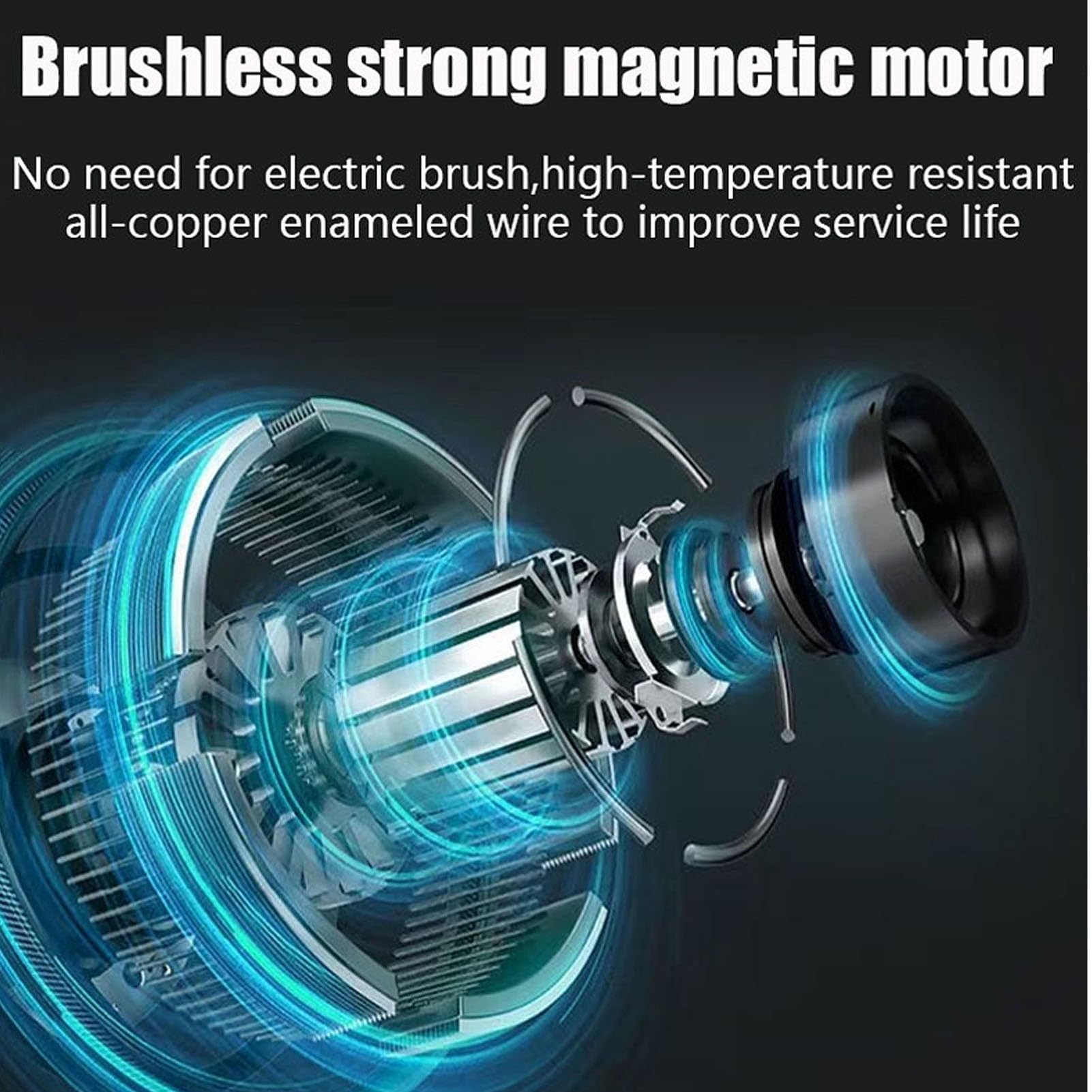 Weytoll Smerigliatrice Angolare 21V 125mm Brushless 2 Batterie