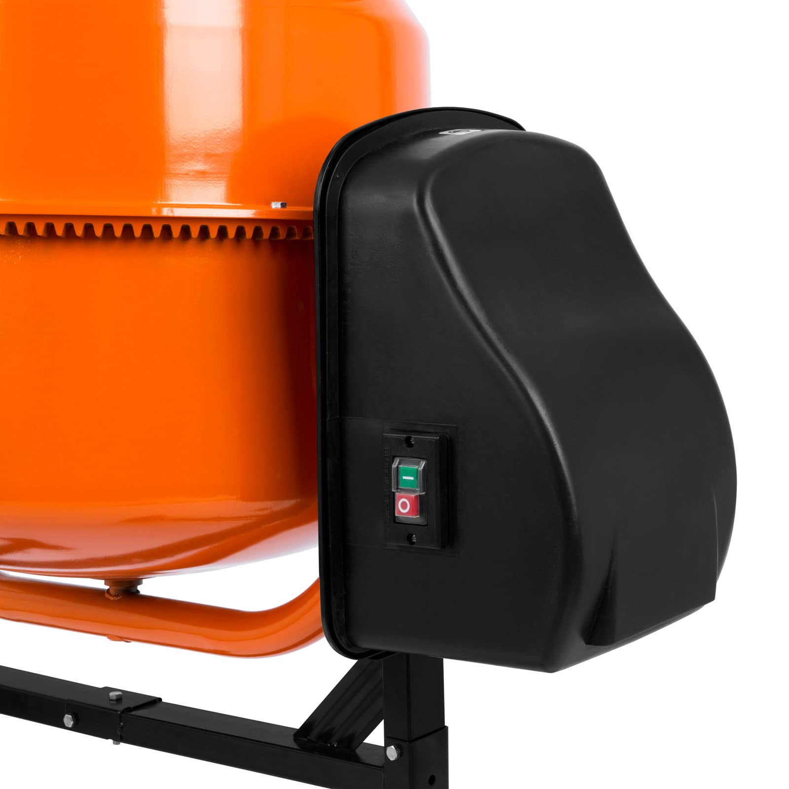 EBERTH Betoniera Elettrica 140 Litri 550W Tamburo Ghisa
