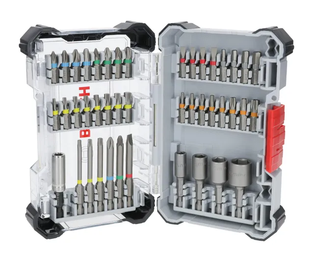 Bosch set 43 bit extra duri PH PZ SL T TH 1/4"