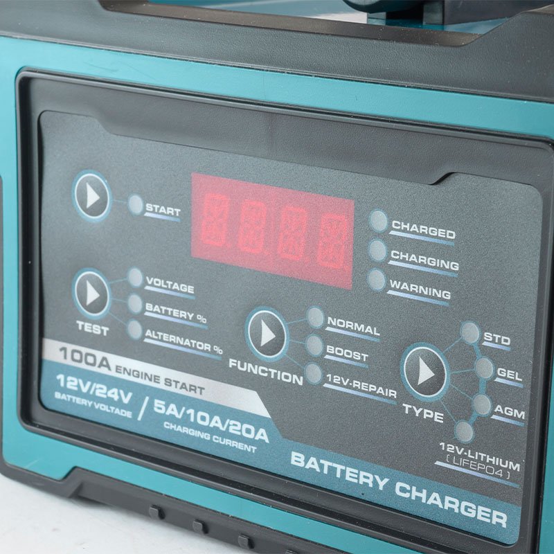 Bormann Pro caricabatterie avviatore auto 12/24V 350Ah