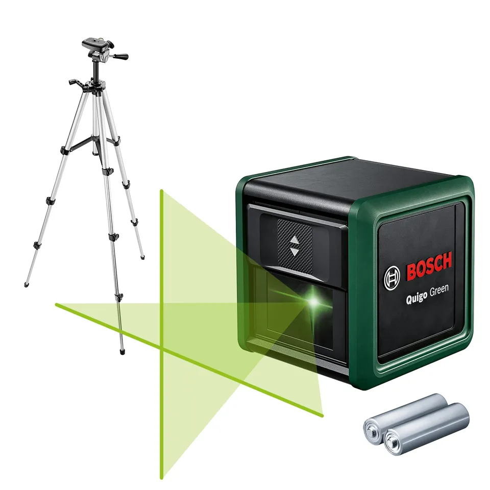 Bosch Quigo Green Livella Laser con treppiede