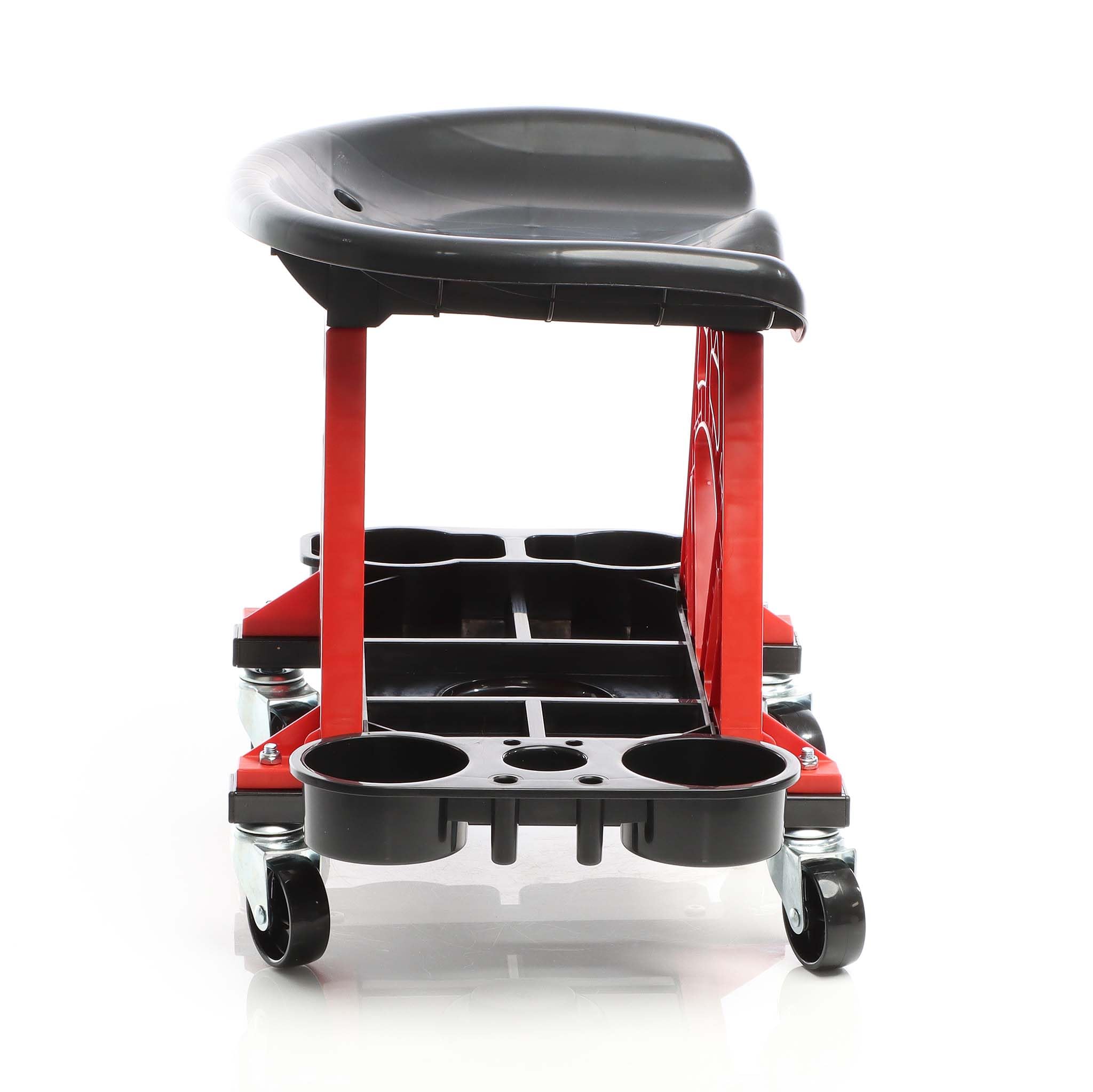 XPOtool sgabello officina con ruote 150 kg portautensili