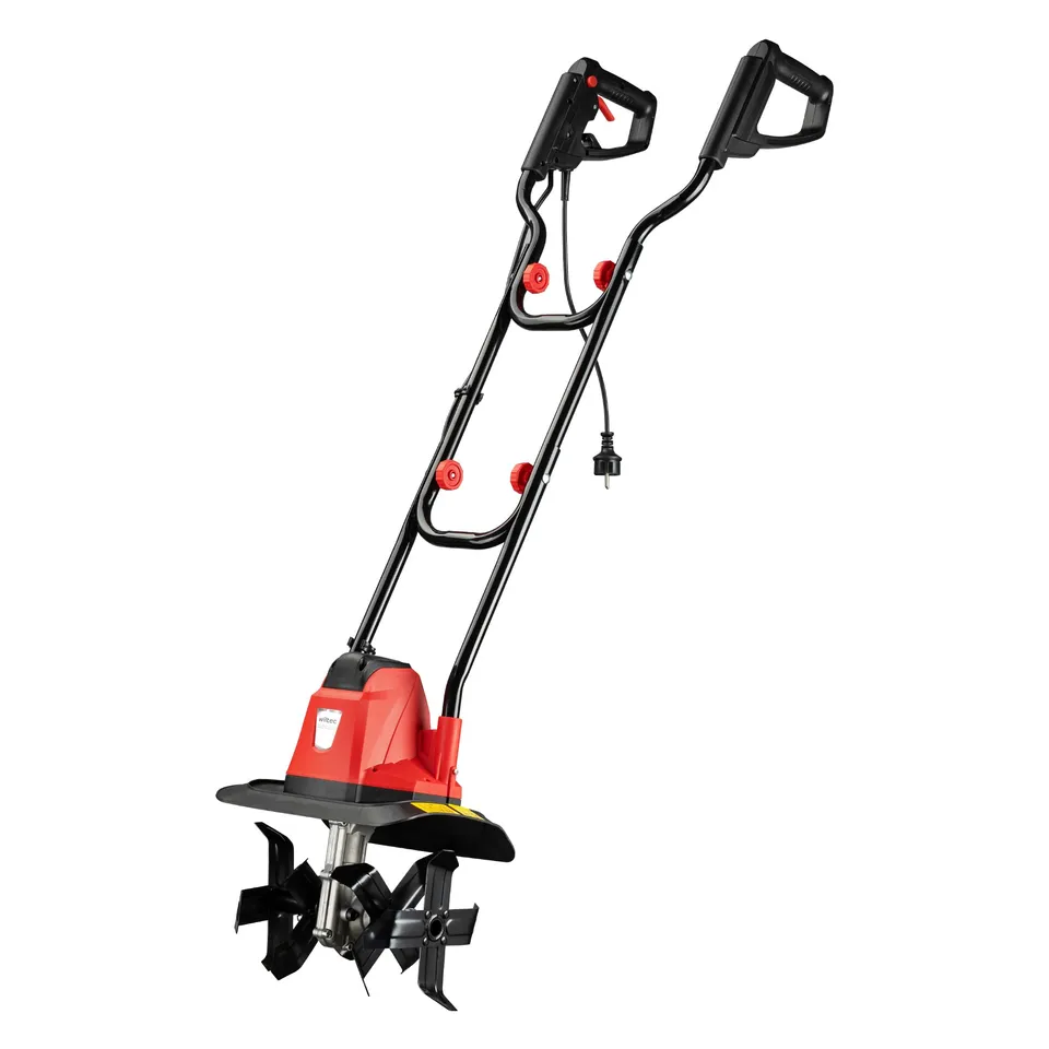 Wiltec motozappa elettrica 1050W 380 giri 16 lame 220 mm