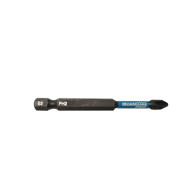 Bormann X-Pro Bit Impatto PH2x75mm 2 Pezzi S2