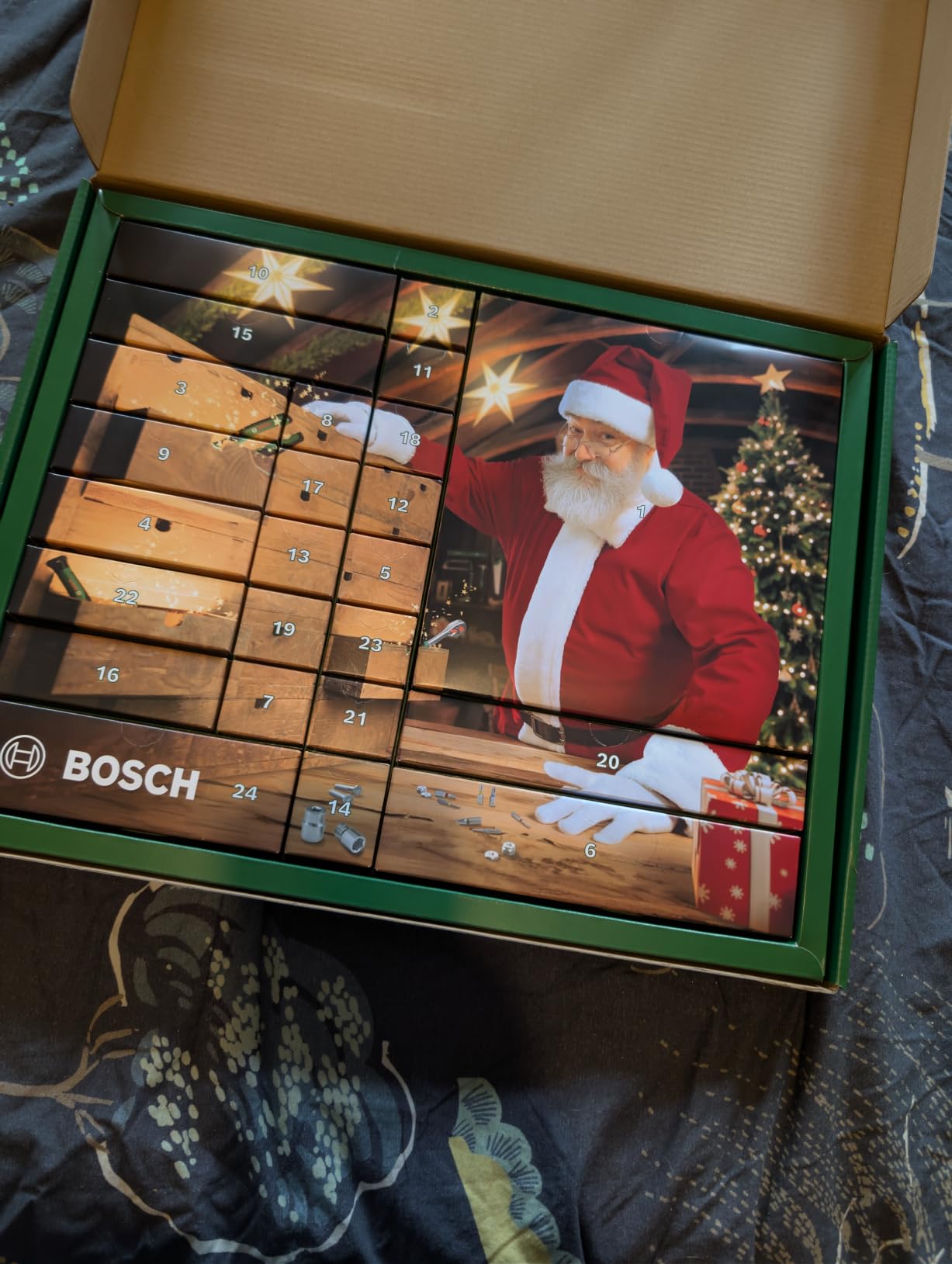 Bosch calendario avvento 2026 set attrezzi 44 pezzi