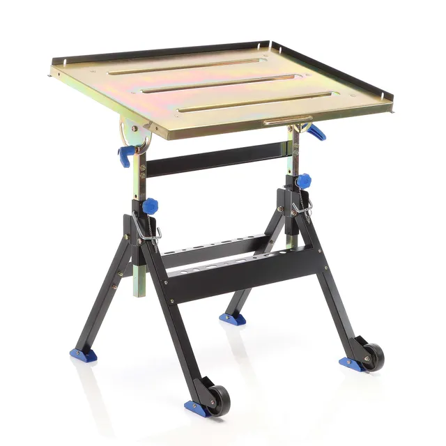 XPOtool Banco Saldatura Pieghevole 150 kg 760x510 mm Inclinabile