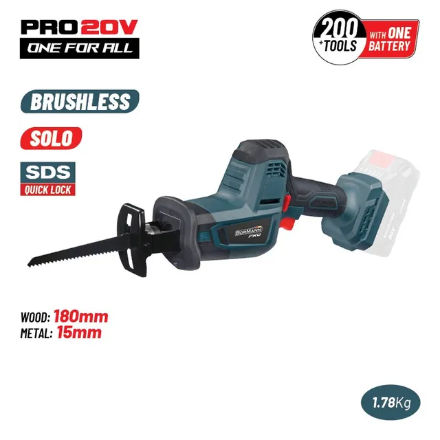 Bormann Sega a Gattuccio 20V Brushless Solo Corpo