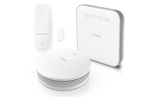 Bosch Smart Home G2524H Kit Antifurto con Rilevatore Fumo