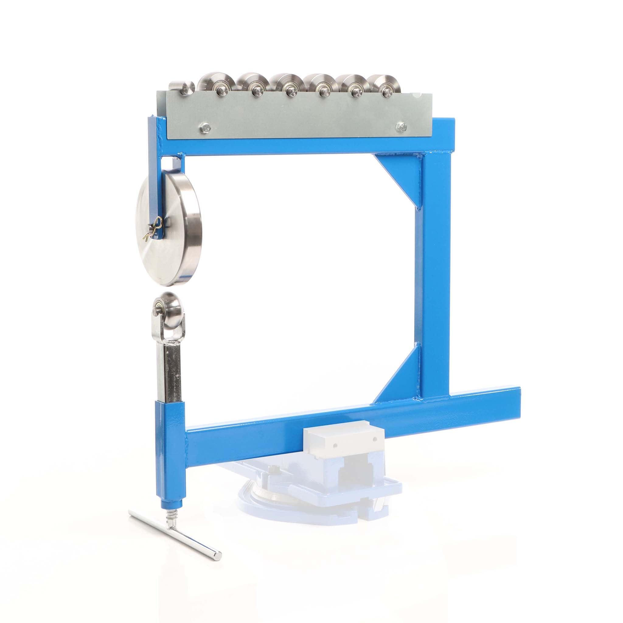 Wiltec bordatrice manuale lamiera 1,2 mm con 6 matrici