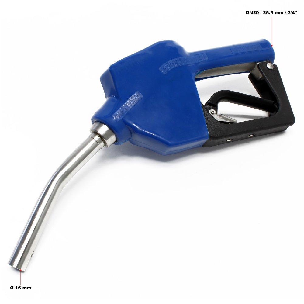 Wiltec pistola erogatrice AdBlue acciaio inox 60 l/min
