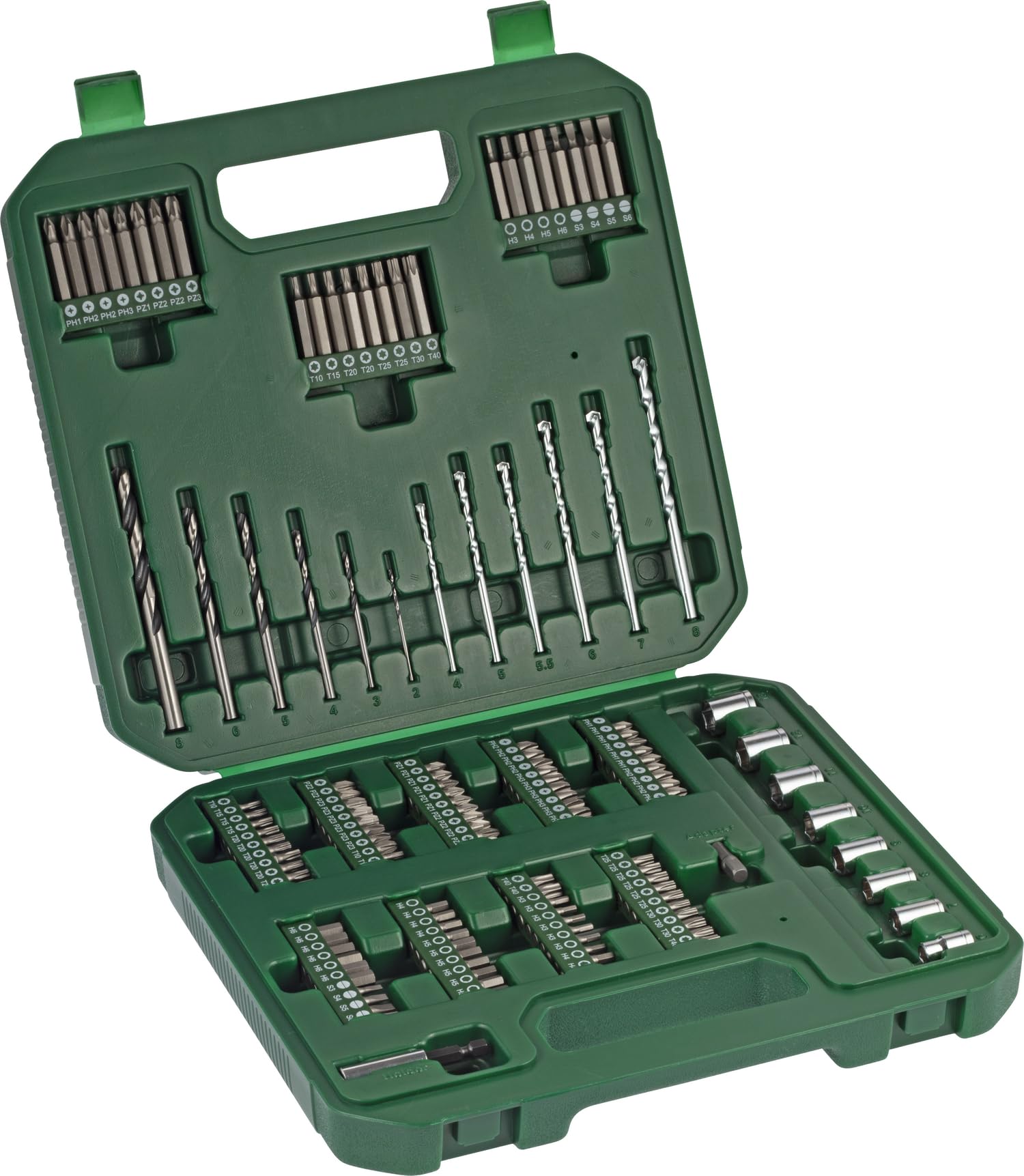 Bosch Set Compatto 43 pezzi punte e inserti universali