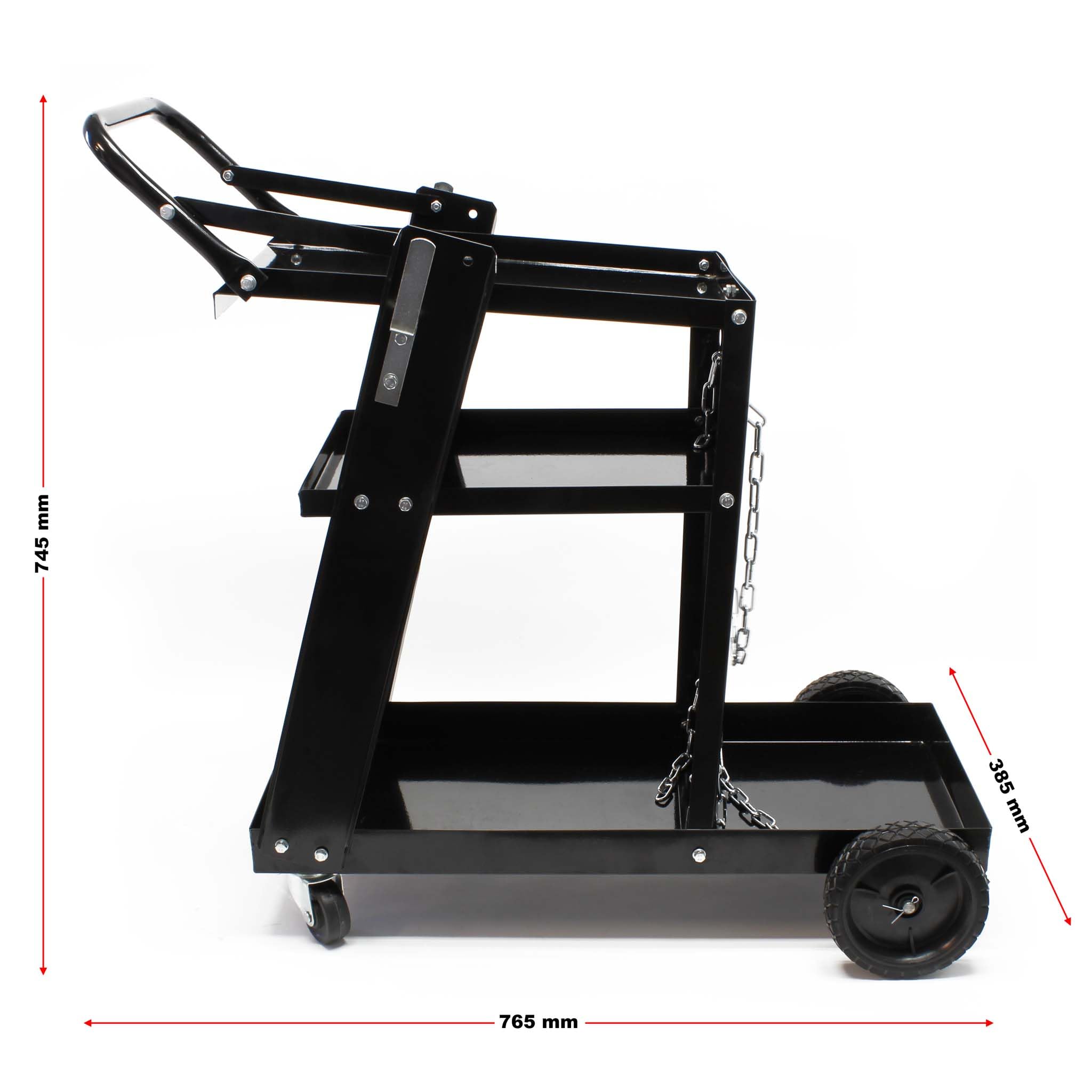 Wiltec Carrello Saldatrice 765x385x745 mm 45 kg