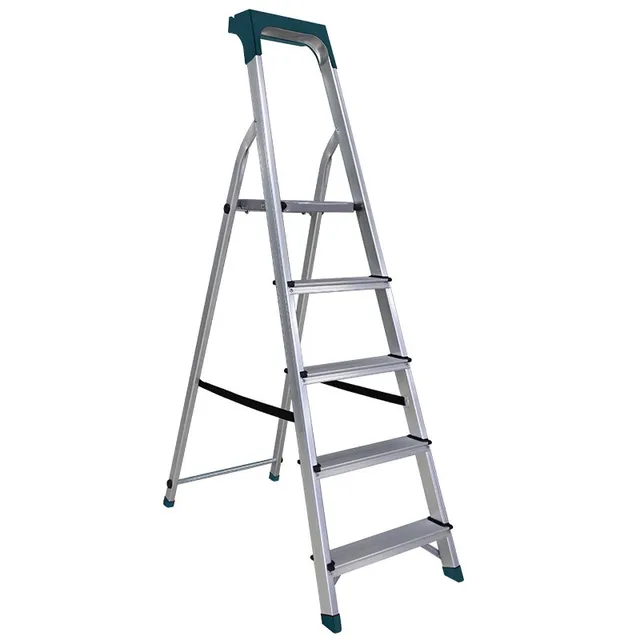 Bormann Scala Alluminio 5 Gradini 4+1 Vaschetta