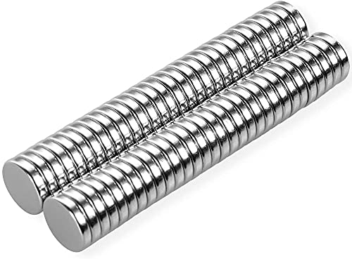 Wzone Magneti Neodimio 5x5 mm Lavagna Fai da Te