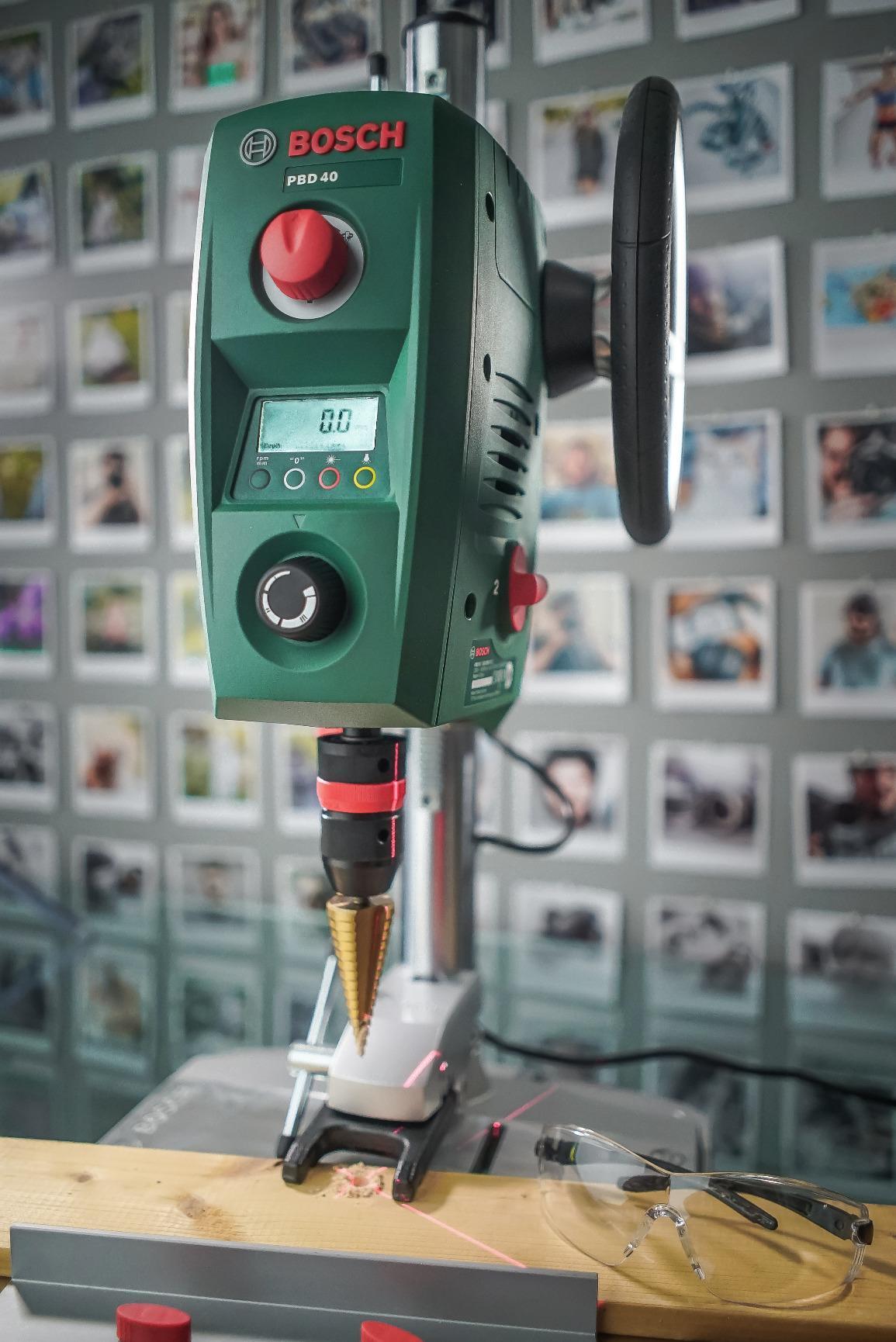 Bosch PBD 40 trapano da banco 710W laser LED