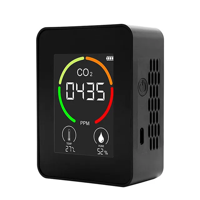 Tilswall Rilevatore CO2 Portatile 3-in-1 400-5000 ppm