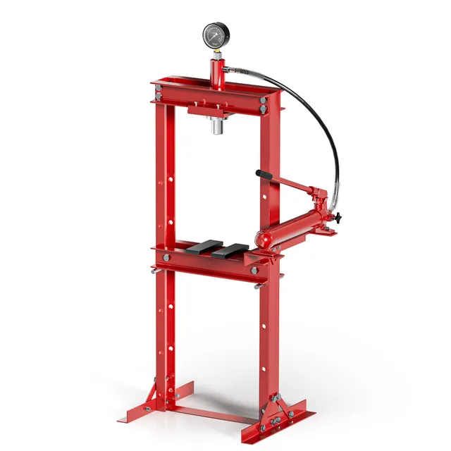 Wiltec pressa idraulica officina 12t con manometro