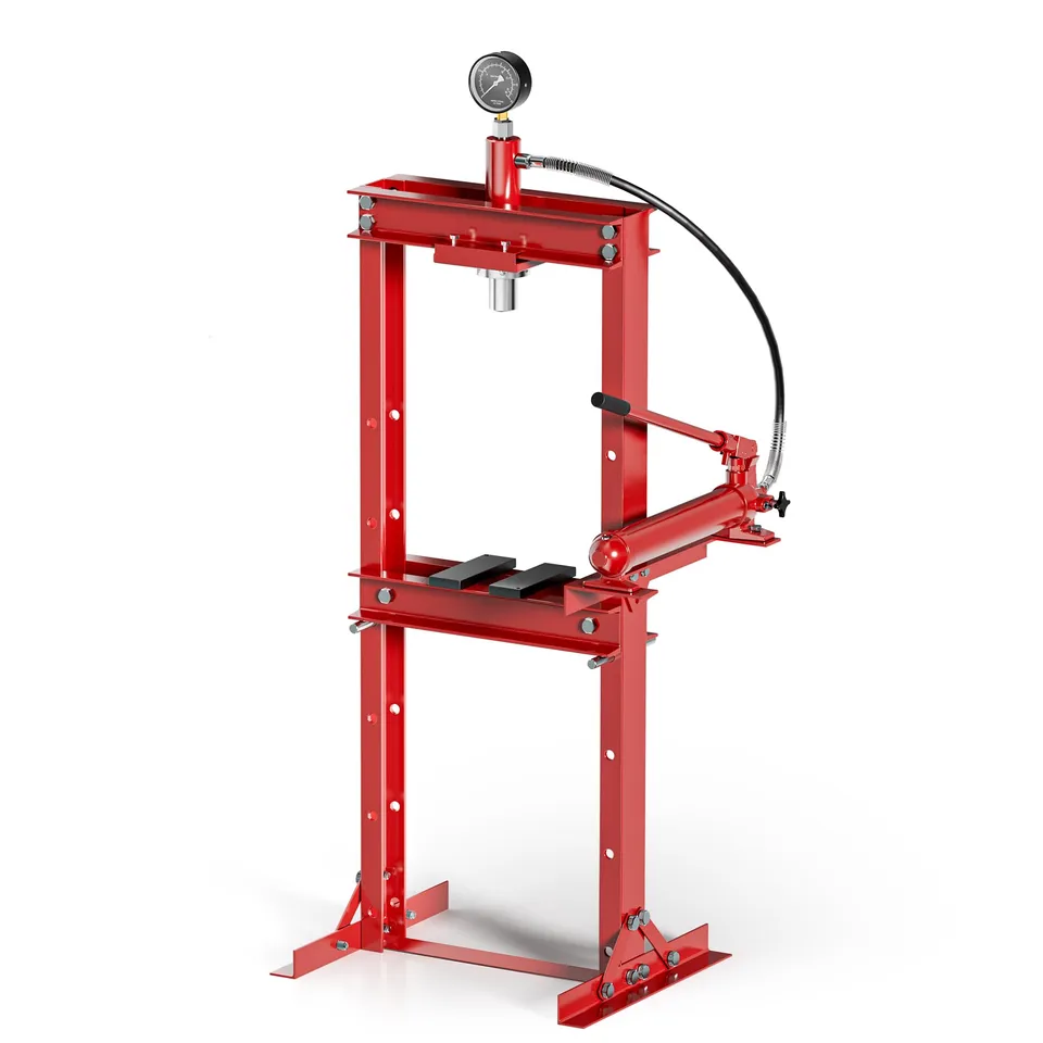 Wiltec pressa idraulica officina 12t con manometro