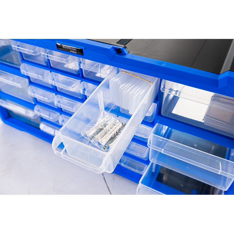 Bormann Pro Parrot Cassetto Porta Attrezzi 26 Posti Compatto