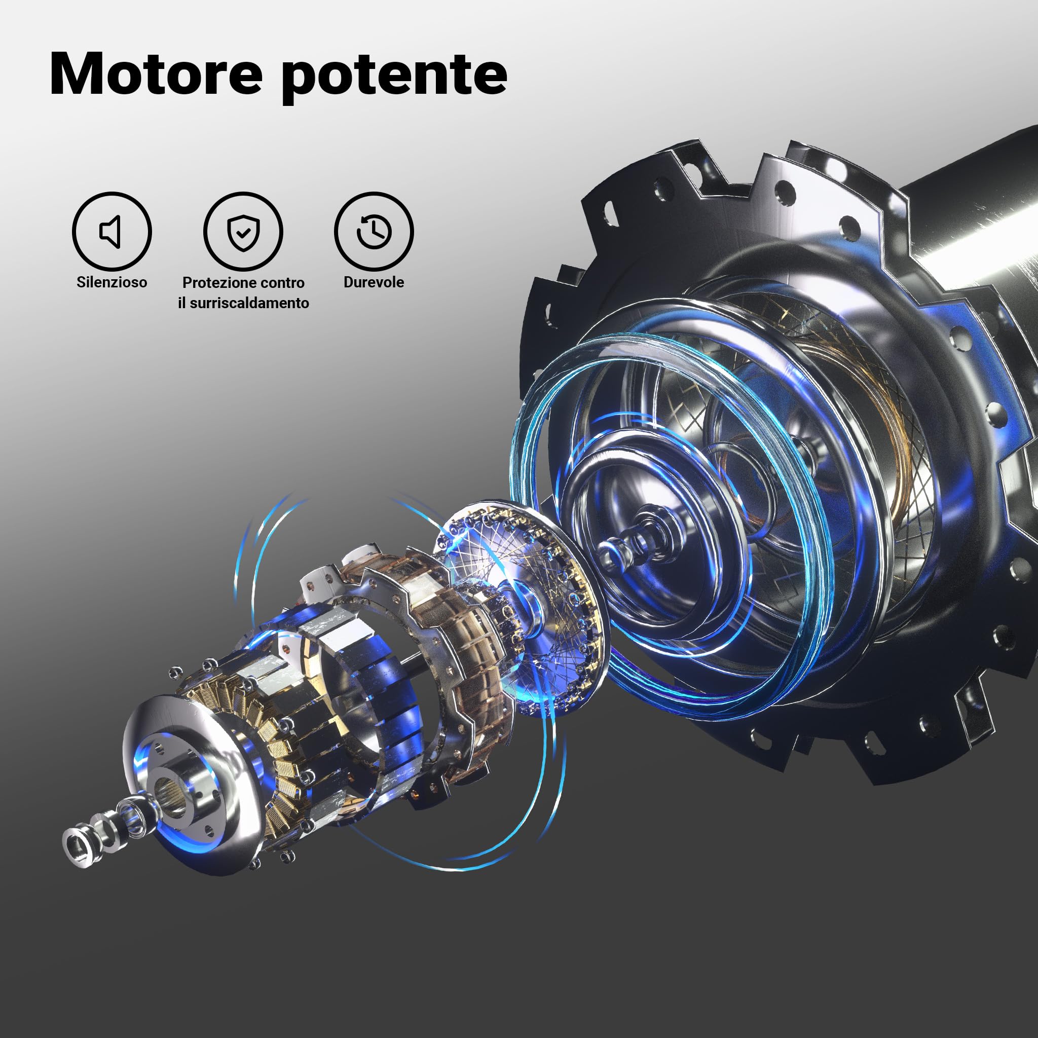 Wiltec Pompa Sommersa 12500 l/h 750W Acque Nere 5 mm