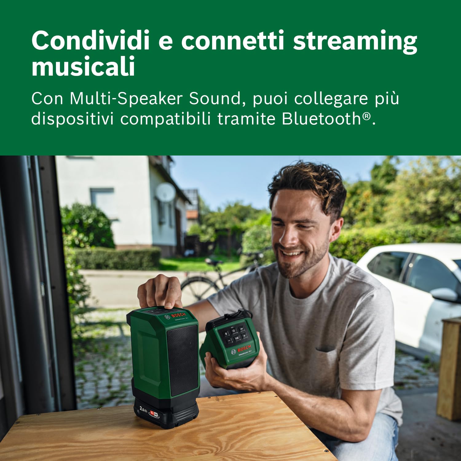 Bosch UniversalSpeaker18V-1 cassa bluetooth 18V bluetooth