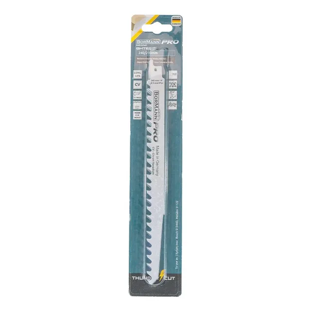 Bormann Pro Lama Gattuccio CV 240mm 5pz Legno
