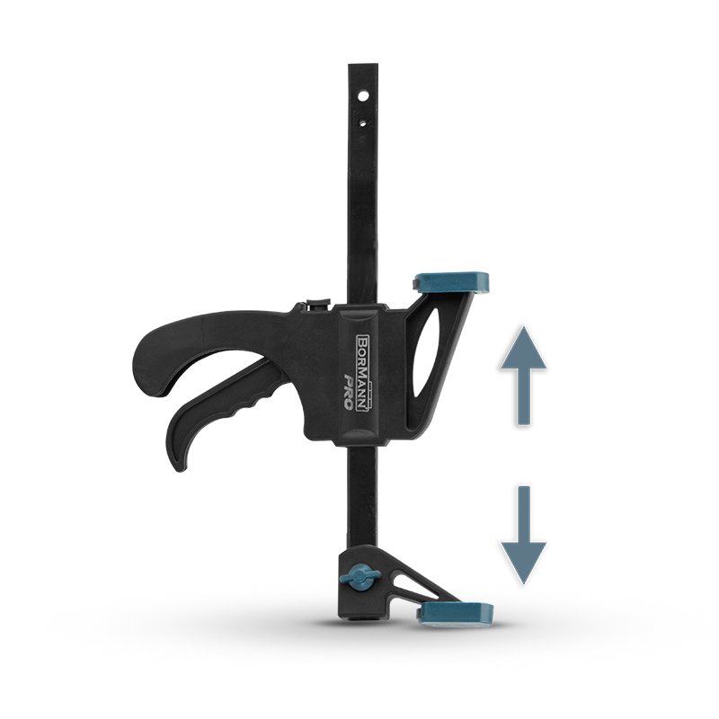 Bormann Bar Clamp morsetto a barra 150 mm reversibile