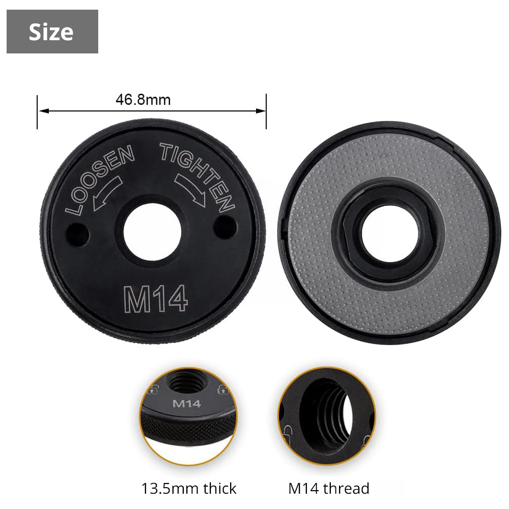 Tilswall dado serraggio rapido M14 smerigliatrice