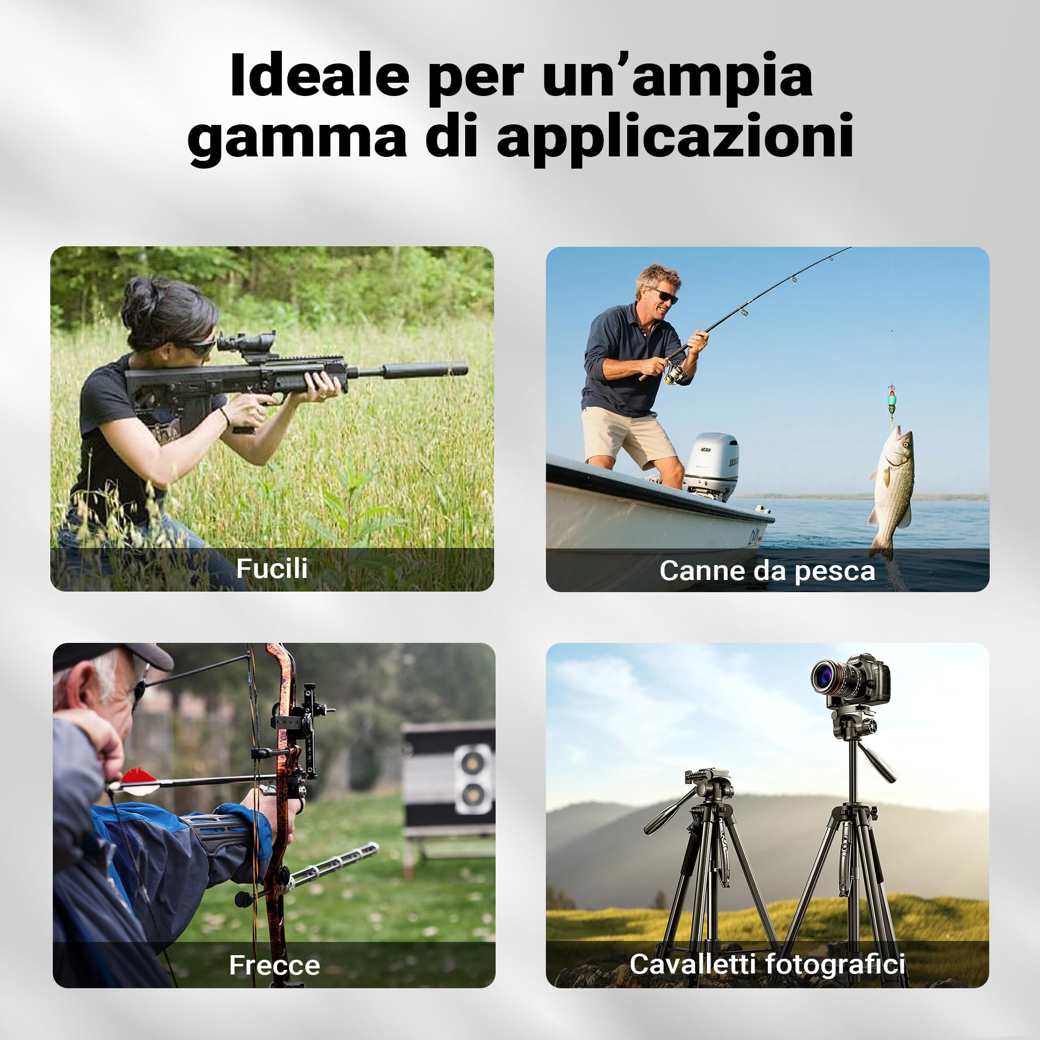 Wiltec Valigetta Porta Armi Rigida 120x32x32 cm con Ruote