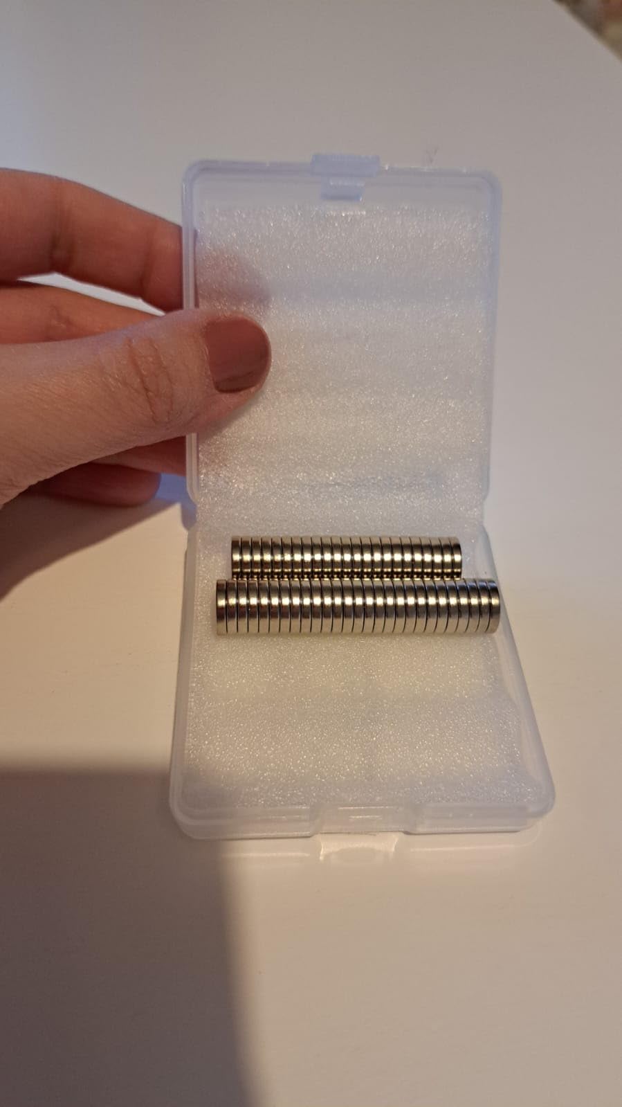 Wzone magneti neodimio 10x2 mm tondi 50 pezzi