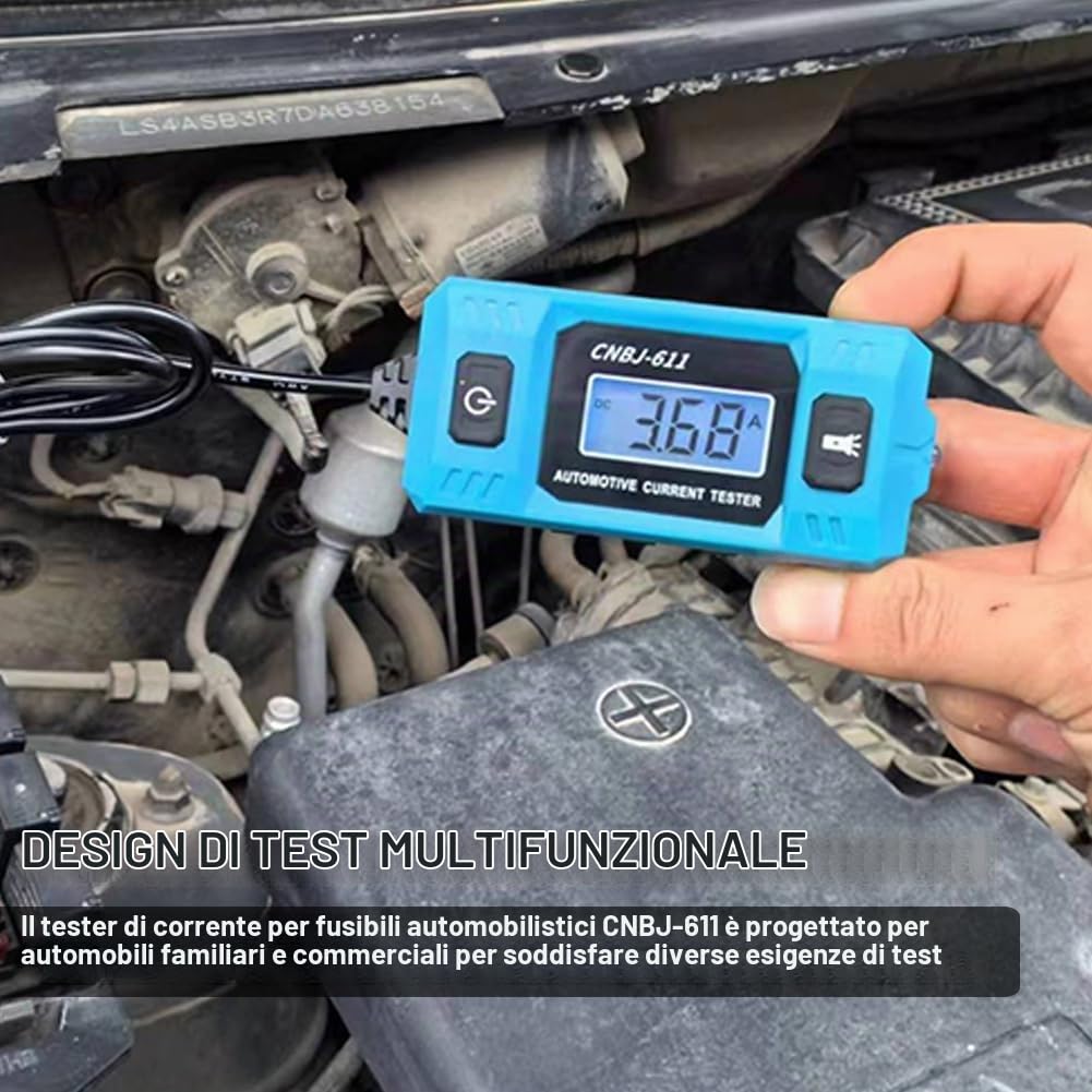 Weytoll CNBJ-611 Tester Fusibili Auto LCD Luce
