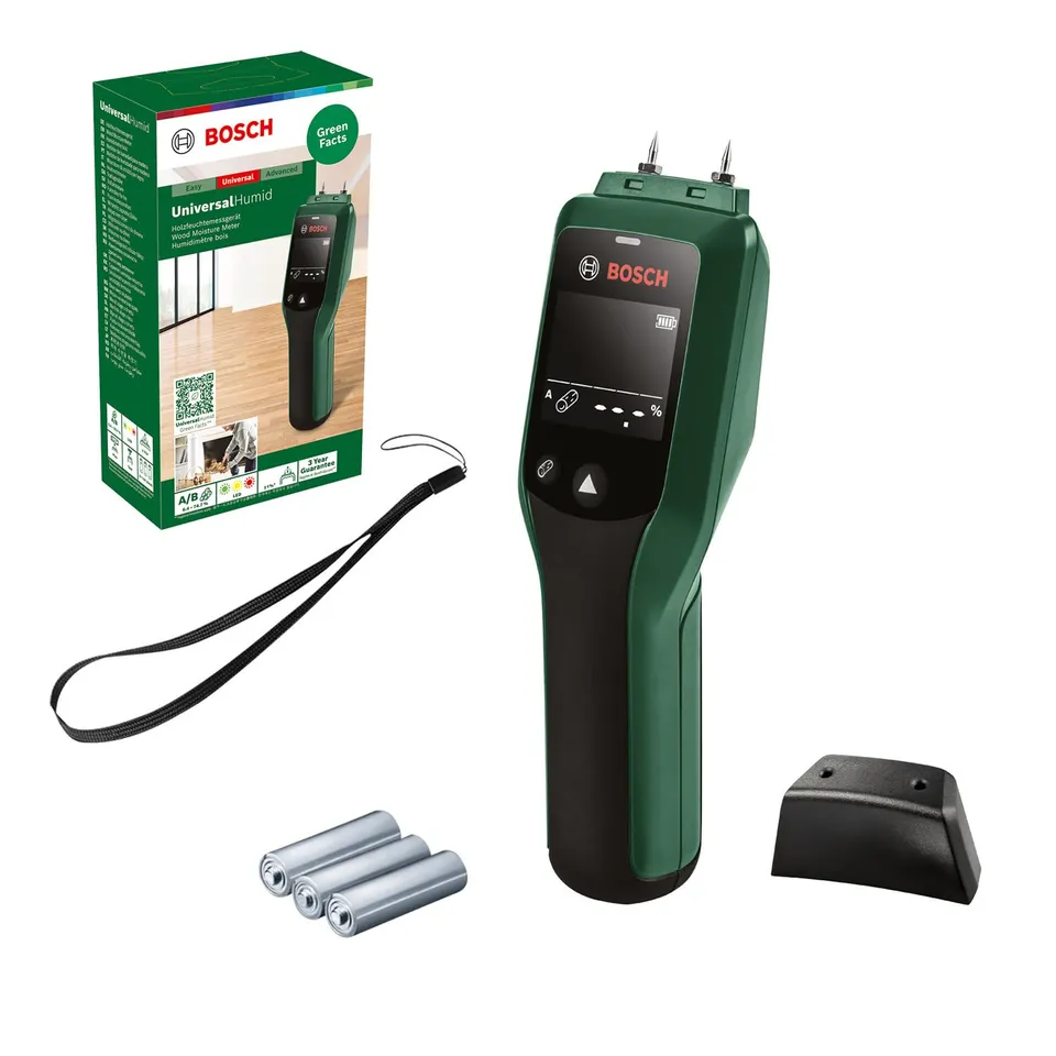 Bosch UniversalHumid Misuratore Umidità Legno a Spilli