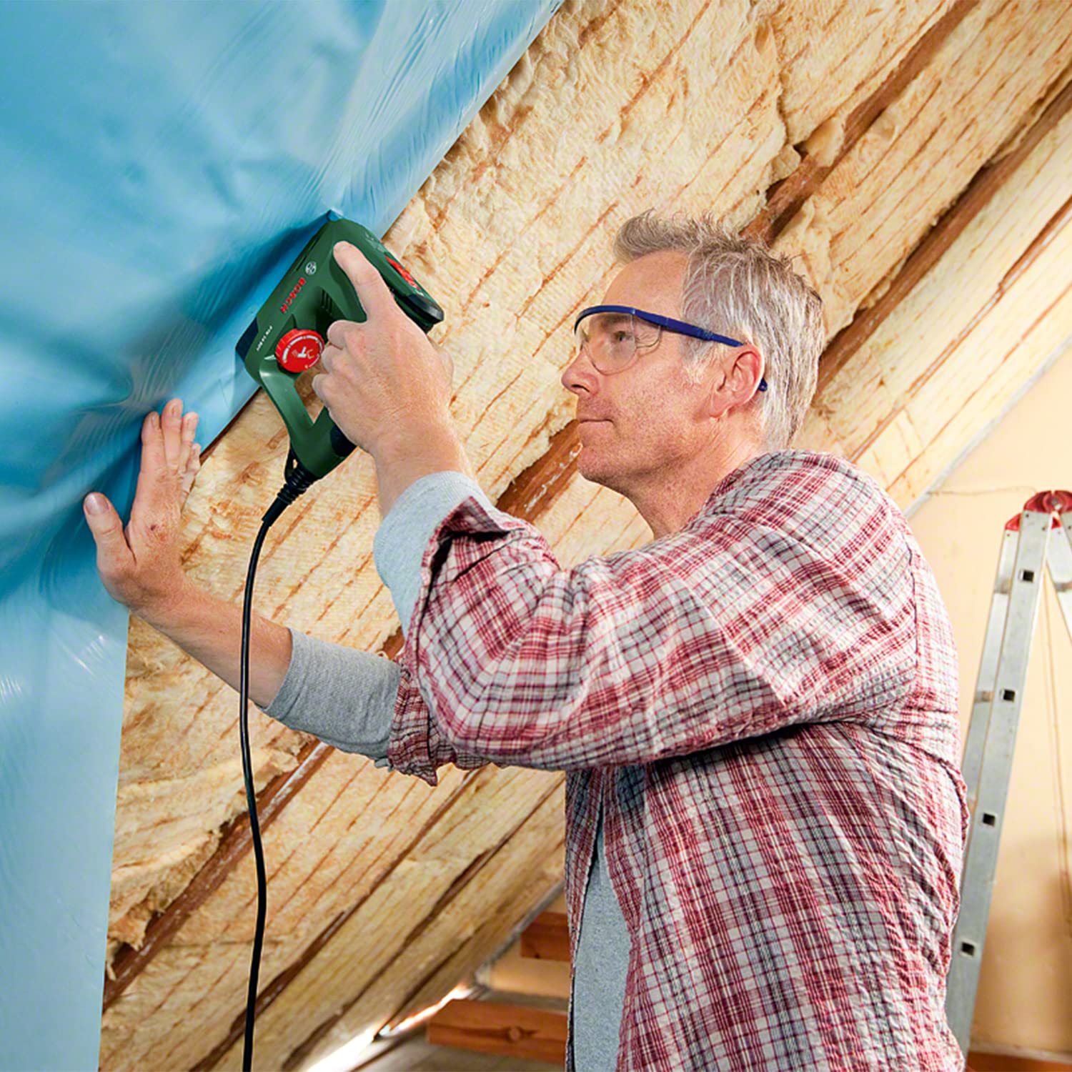 Bosch PTK 14 EDT Graffatrice Elettrica DuoTac Verde
