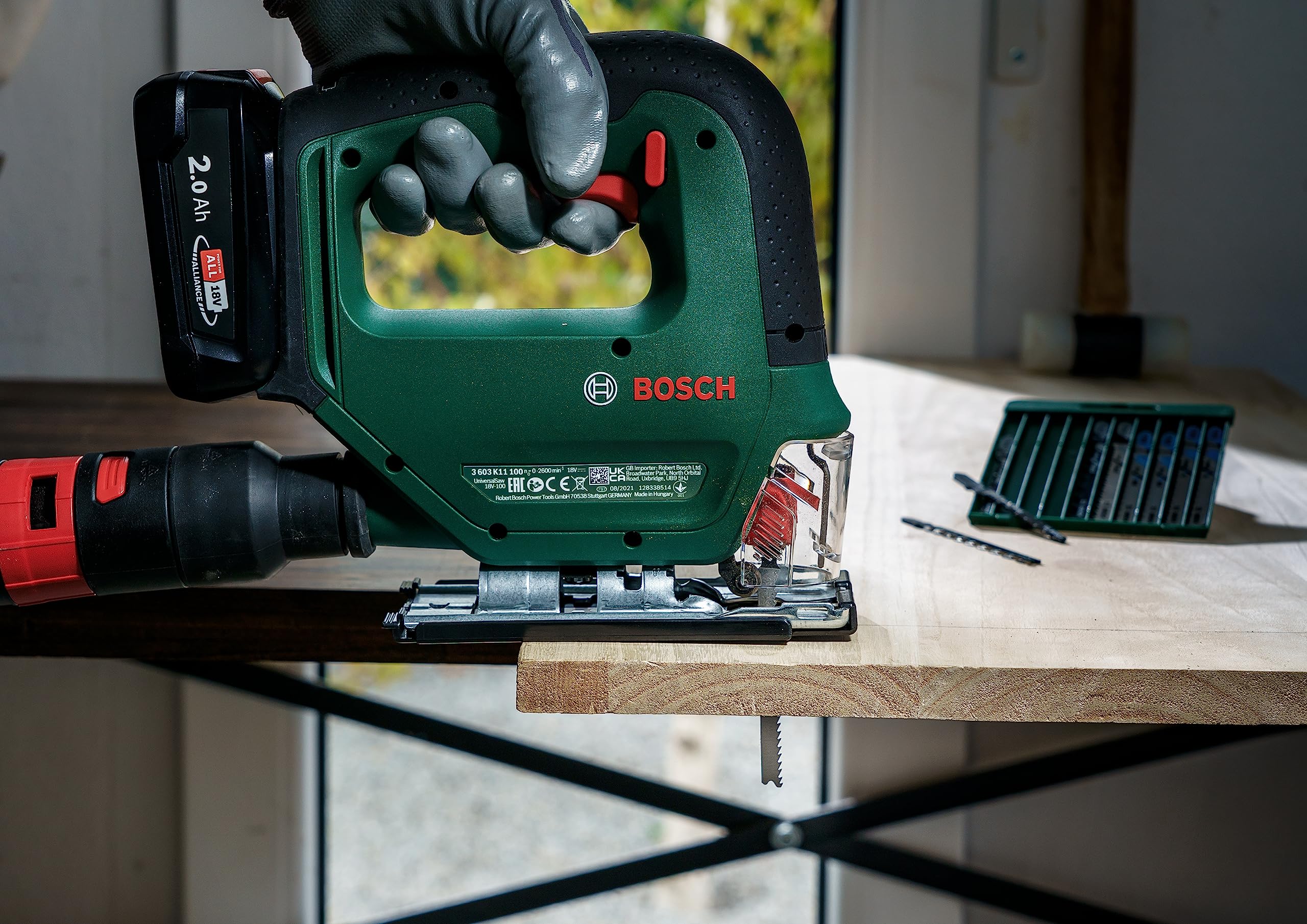 Bosch Set 10 Lame Seghetto Wood Metal Codolo T