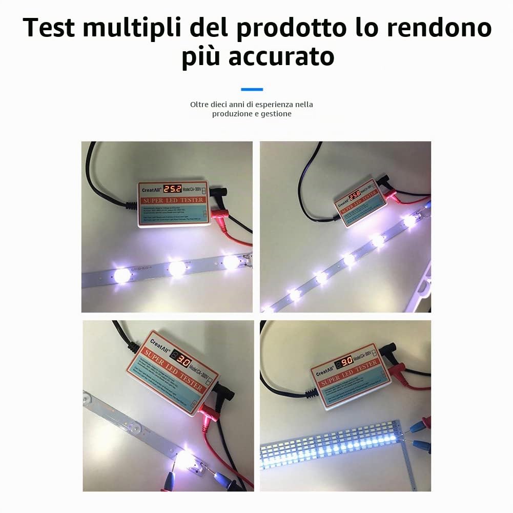 Weytoll CA-300V tester LED retroilluminazione TV