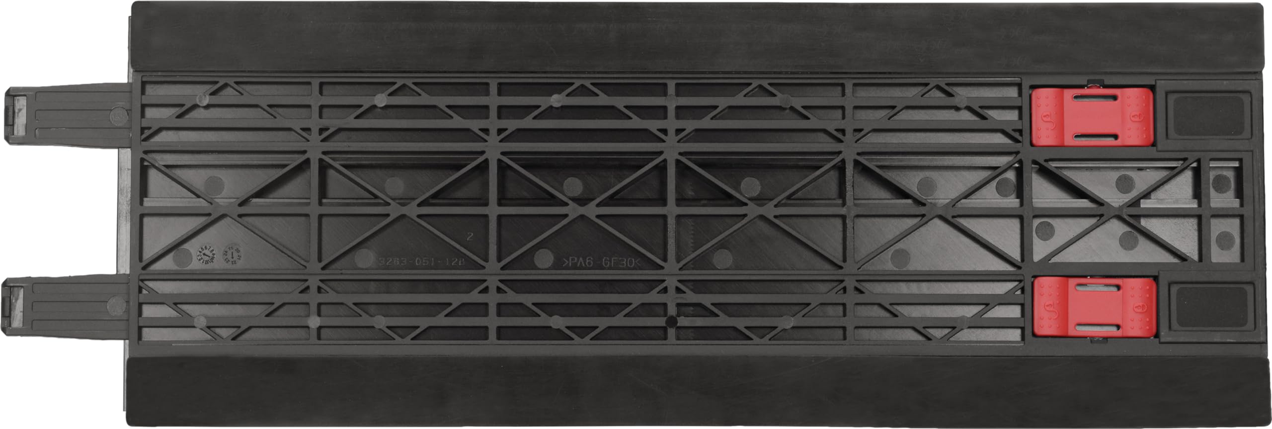 Bosch Binario Guida Plastica 2x350 mm Morsetti Tagli 90° 45°