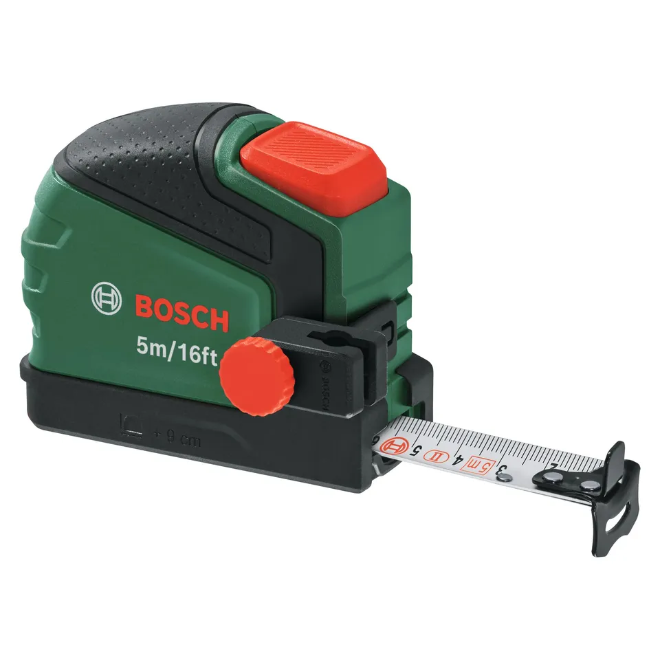 Bosch metro a nastro 5 m con clip matita nylon
