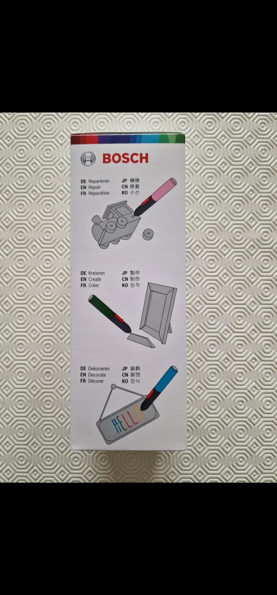 Bosch Gluey Evergreen Penna Colla Verde +20 Stick